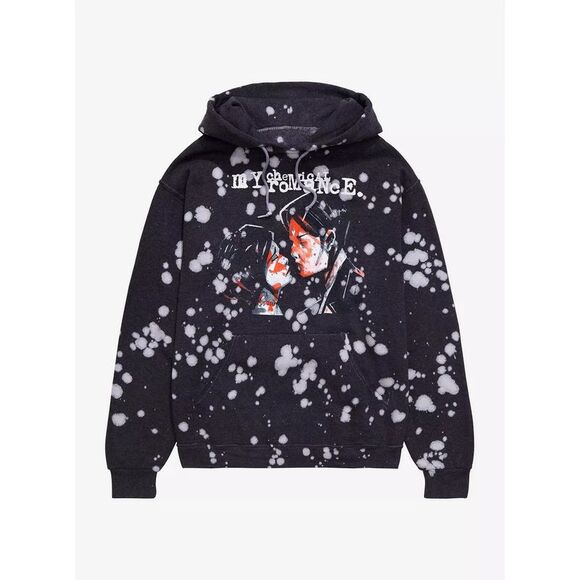 My Chemical Romance Unisex Adult Three Cheers Dip Dye Hoodie / Black